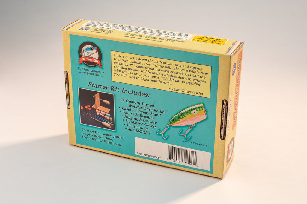 Custom Fishing Lure Kit – Build & Fish (2 Lures)