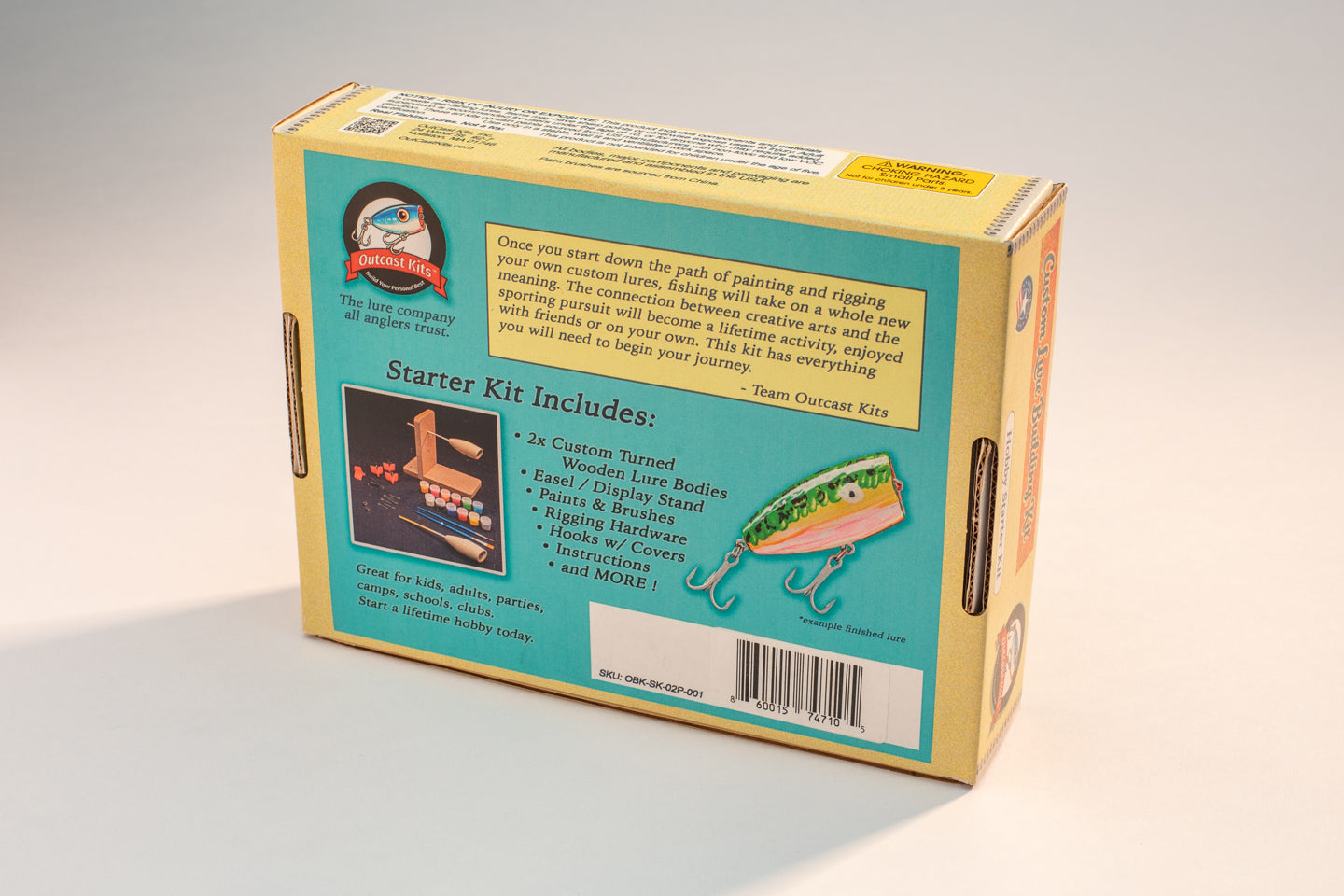 Custom Fishing Lure Kit – Build & Fish (2 Lures)
