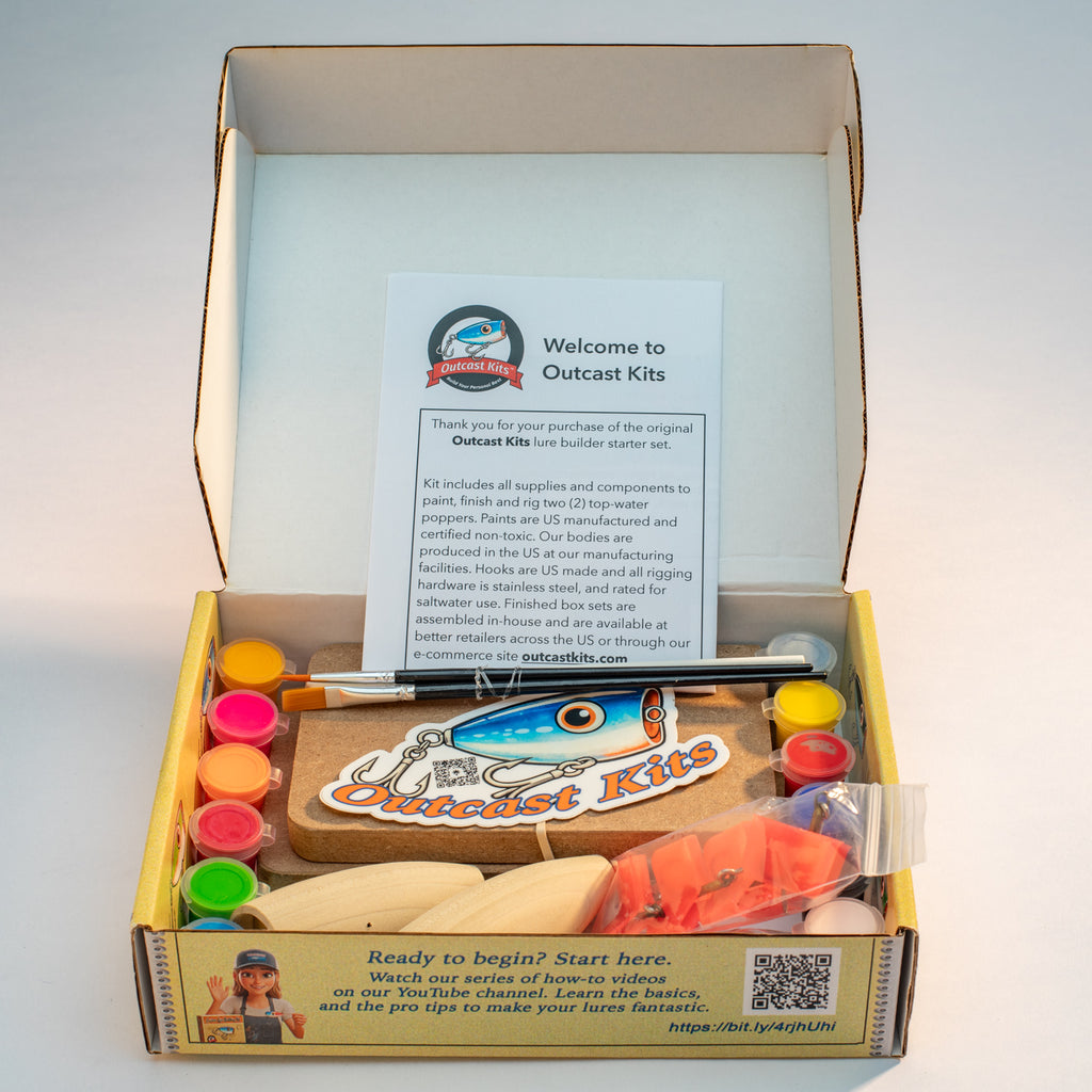 Custom Fishing Lure Kit – Build & Fish (2 Lures)