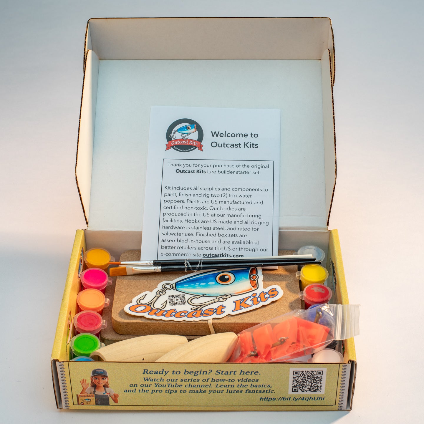 Custom Fishing Lure Kit – Build & Fish (2 Lures)