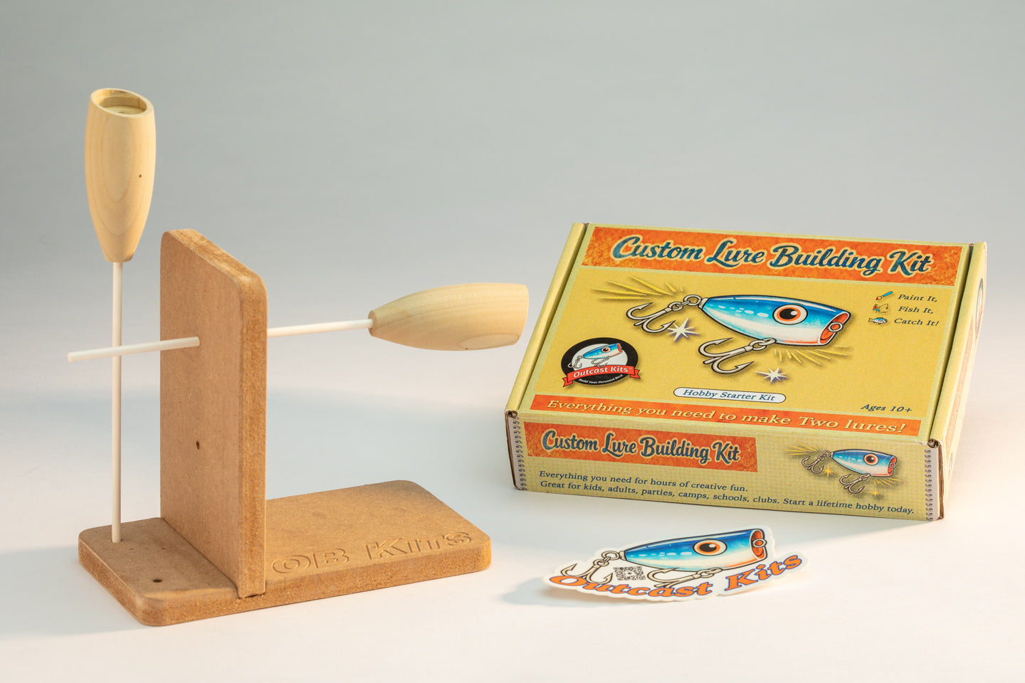 Custom Fishing Lure Kit – Build & Fish (2 Lures)