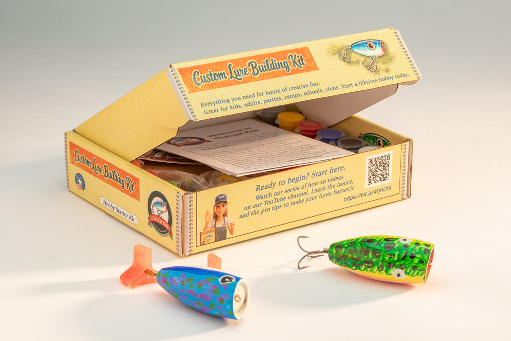Custom Fishing Lure Kit – Build & Fish (2 Lures)