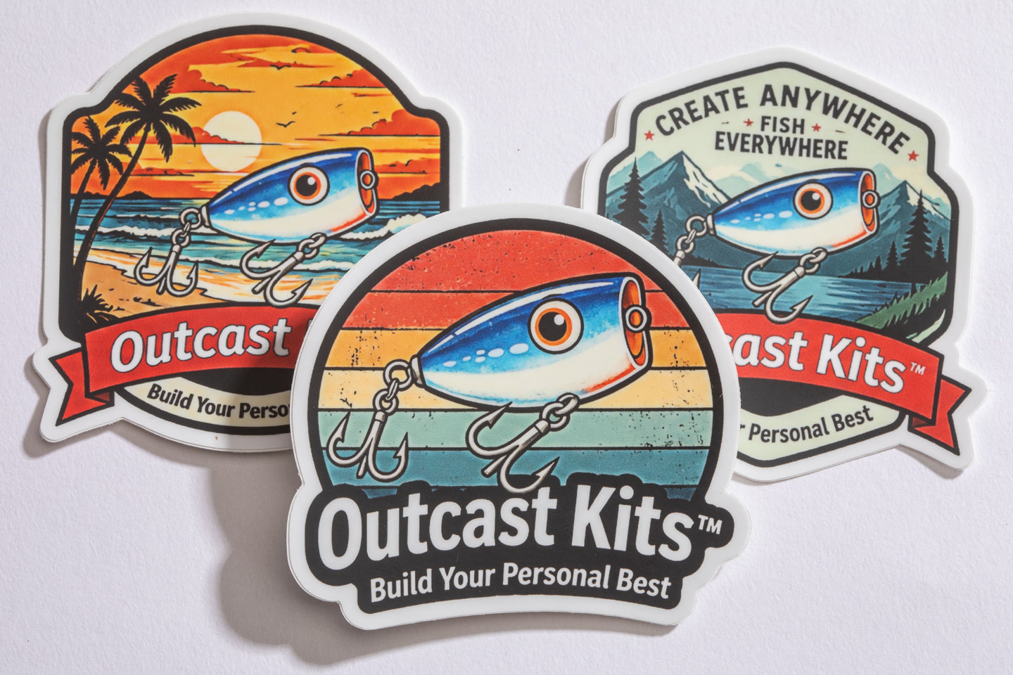 Outcast Kits Collectable Stickers