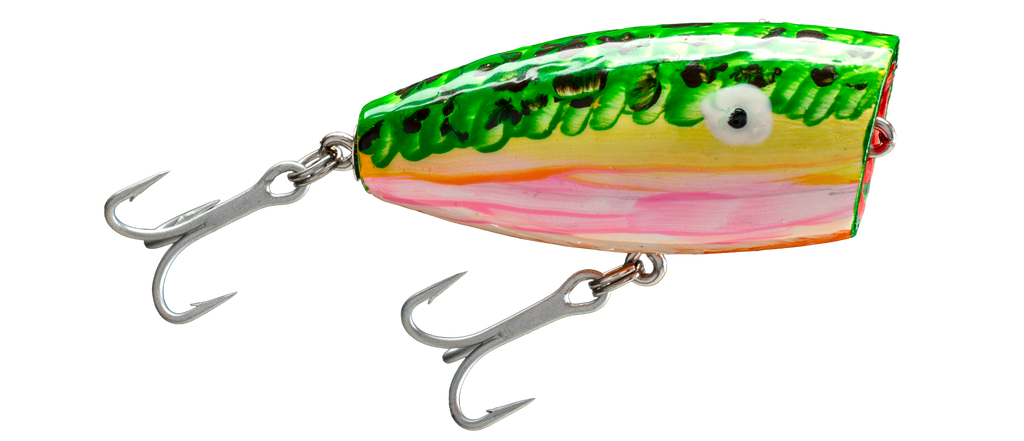 Sample image of a finished Outcast Kits lure. 