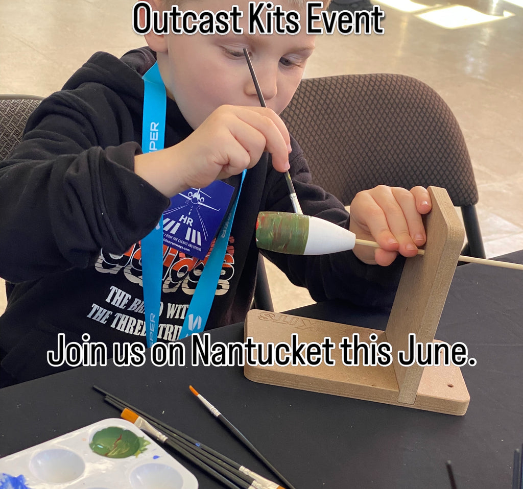 Outcast Kits at Nantucket Angler's Club